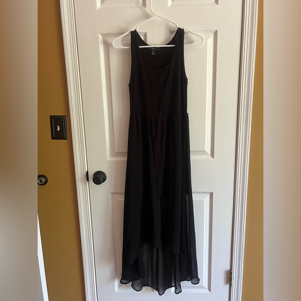 Forever 21 Black High-Low Dress
